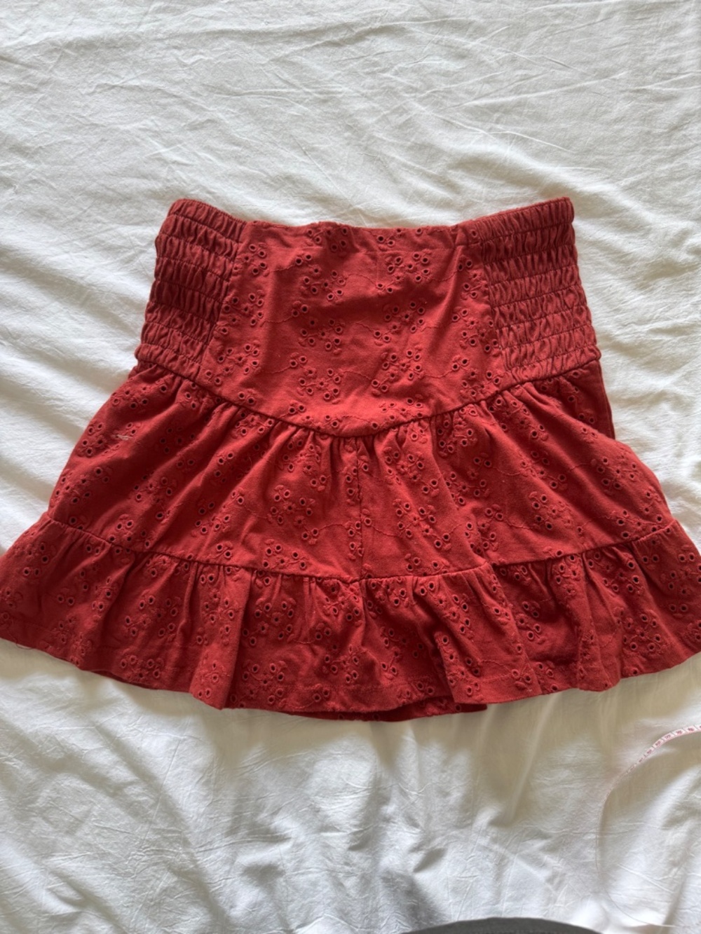 ASOS Red Mini Skirt - Picture 2 of 5